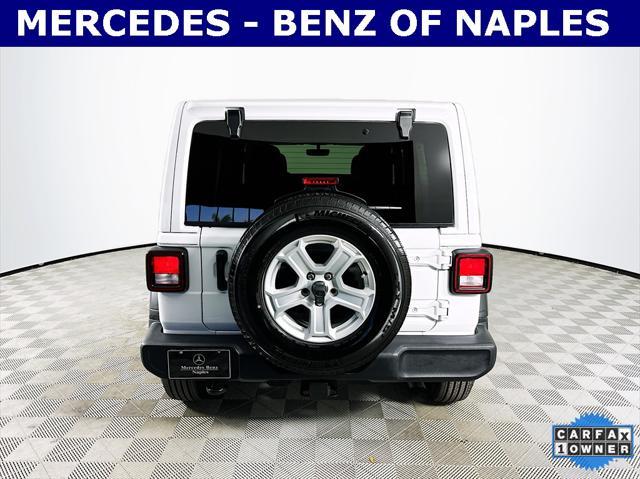 used 2021 Jeep Wrangler Unlimited car, priced at $28,322