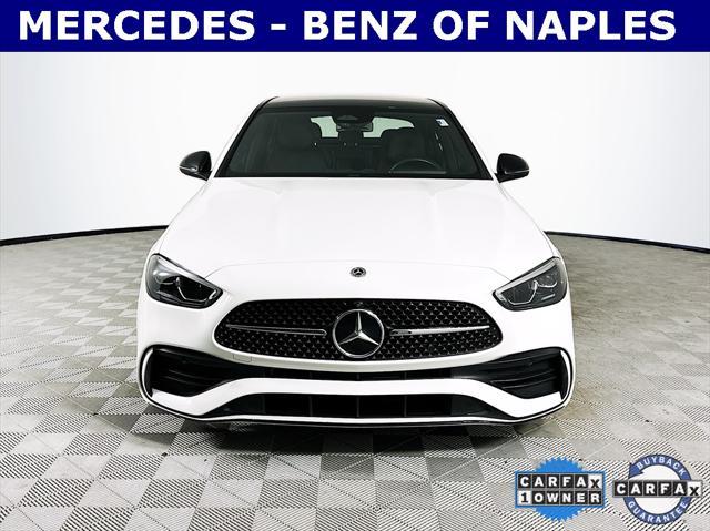 used 2022 Mercedes-Benz C-Class car, priced at $32,771