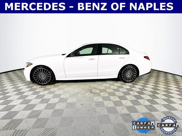 used 2022 Mercedes-Benz C-Class car, priced at $32,771