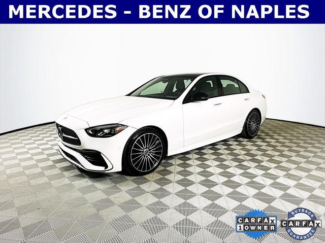 used 2022 Mercedes-Benz C-Class car, priced at $32,771