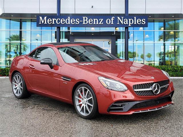 used 2019 Mercedes-Benz AMG SLC 43 car, priced at $47,167