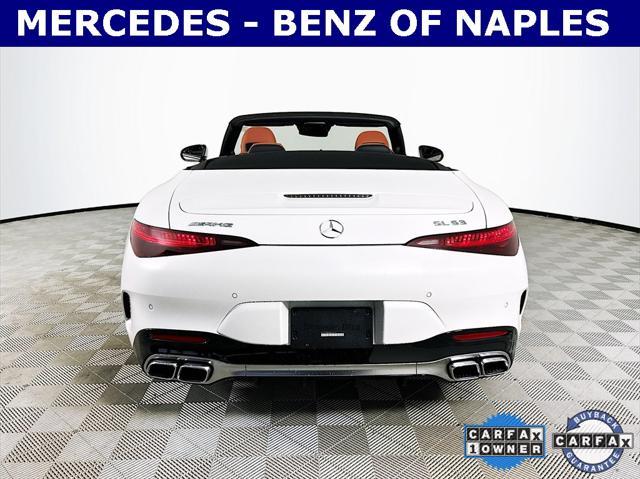 used 2022 Mercedes-Benz AMG SL 63 car, priced at $127,313