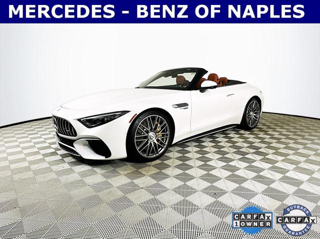 used 2022 Mercedes-Benz AMG SL 63 car, priced at $127,313