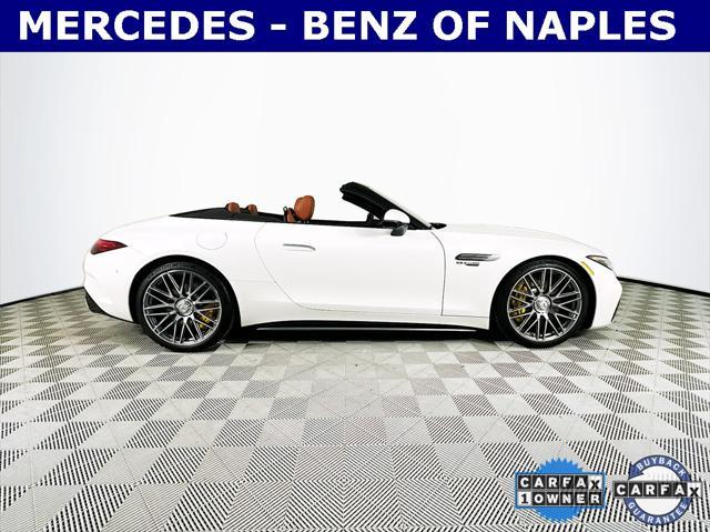 used 2022 Mercedes-Benz AMG SL 63 car, priced at $127,313