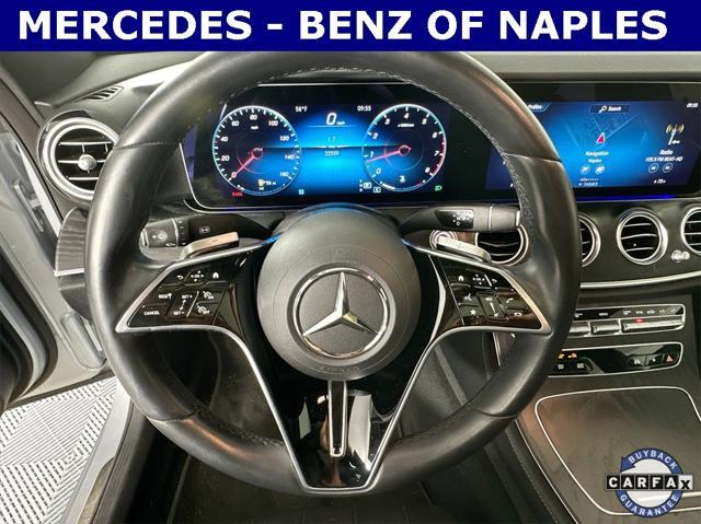 used 2022 Mercedes-Benz E-Class car, priced at $40,975