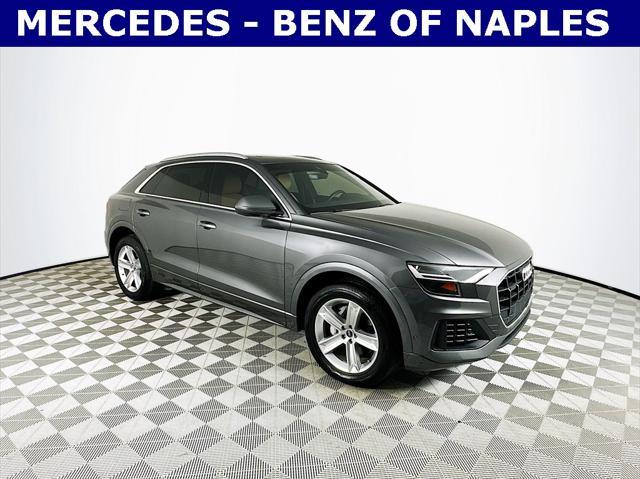 used 2021 Audi Q8 car, priced at $44,347