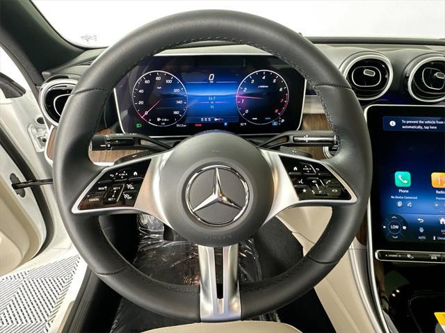 new 2025 Mercedes-Benz C-Class car, priced at $50,235