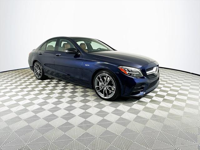 used 2020 Mercedes-Benz AMG C 43 car, priced at $42,657