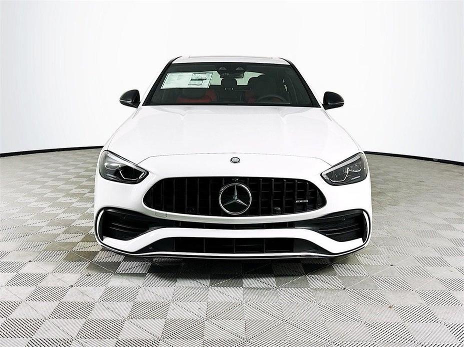 new 2024 Mercedes-Benz AMG C 43 car, priced at $71,545