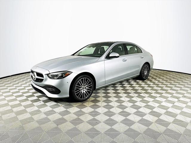 new 2025 Mercedes-Benz C-Class car, priced at $53,985