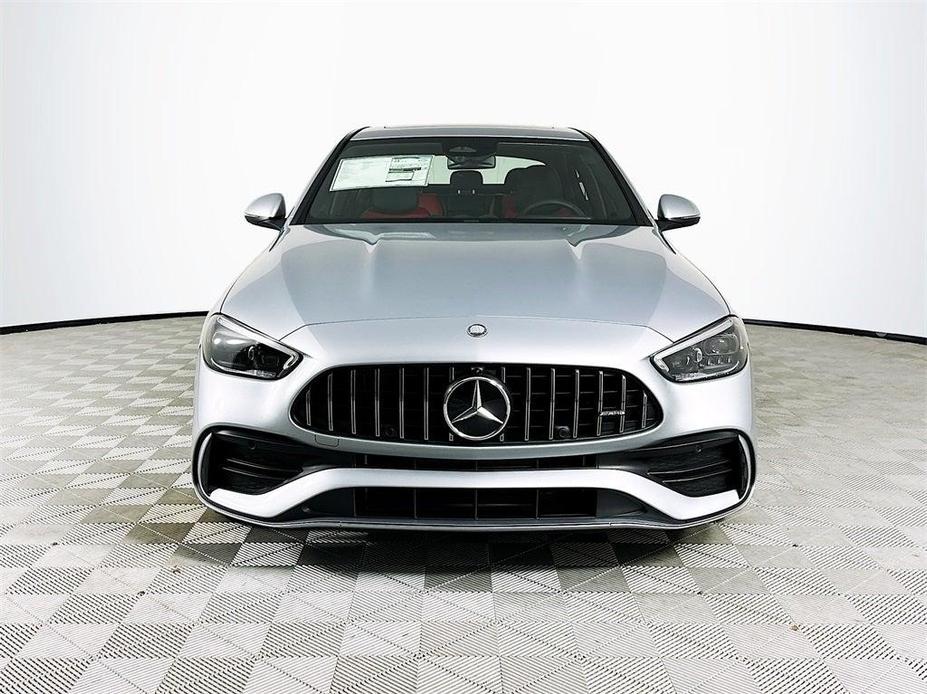 new 2024 Mercedes-Benz AMG C 43 car, priced at $67,870