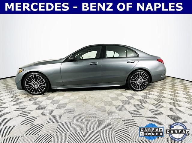 used 2024 Mercedes-Benz C-Class car, priced at $51,575