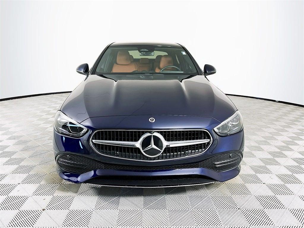 used 2022 Mercedes-Benz C-Class car, priced at $38,999