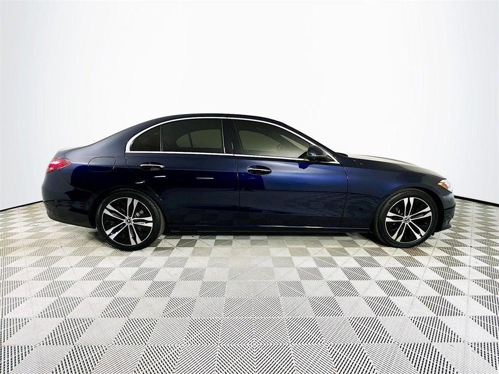 used 2022 Mercedes-Benz C-Class car, priced at $38,999