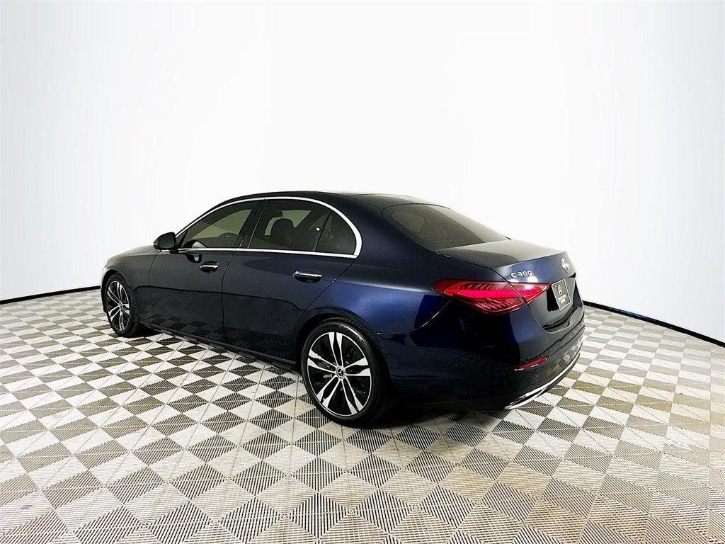 used 2022 Mercedes-Benz C-Class car, priced at $38,999