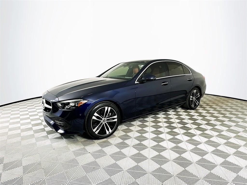 used 2022 Mercedes-Benz C-Class car, priced at $38,999