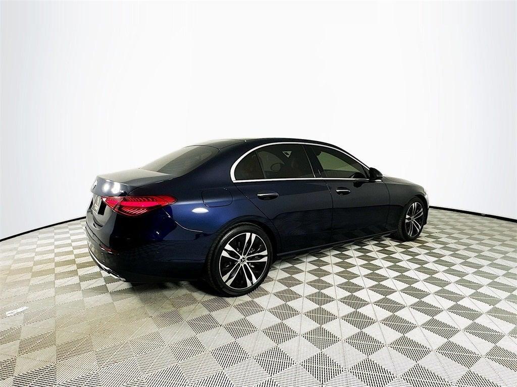 used 2022 Mercedes-Benz C-Class car, priced at $38,999