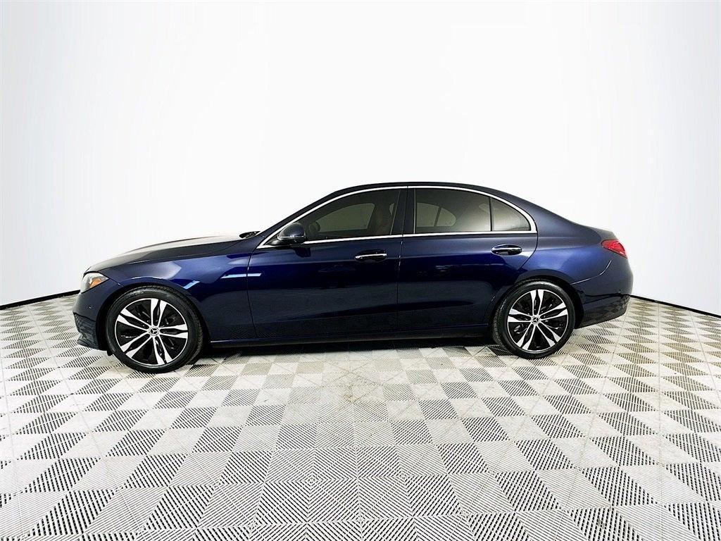 used 2022 Mercedes-Benz C-Class car, priced at $38,999