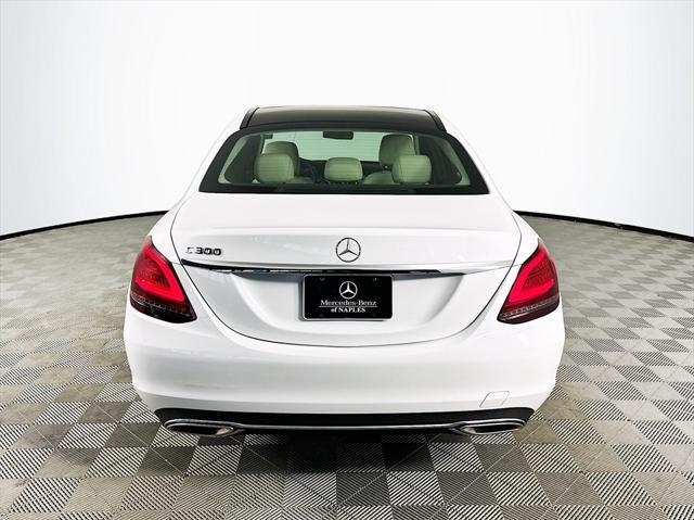 used 2021 Mercedes-Benz C-Class car, priced at $28,368