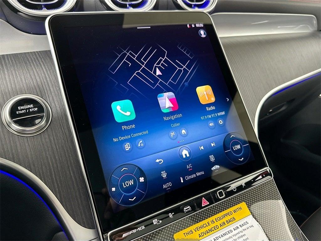 new 2025 Mercedes-Benz AMG GLC 63 car, priced at $99,370