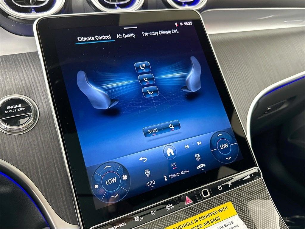 new 2025 Mercedes-Benz AMG GLC 63 car, priced at $99,370