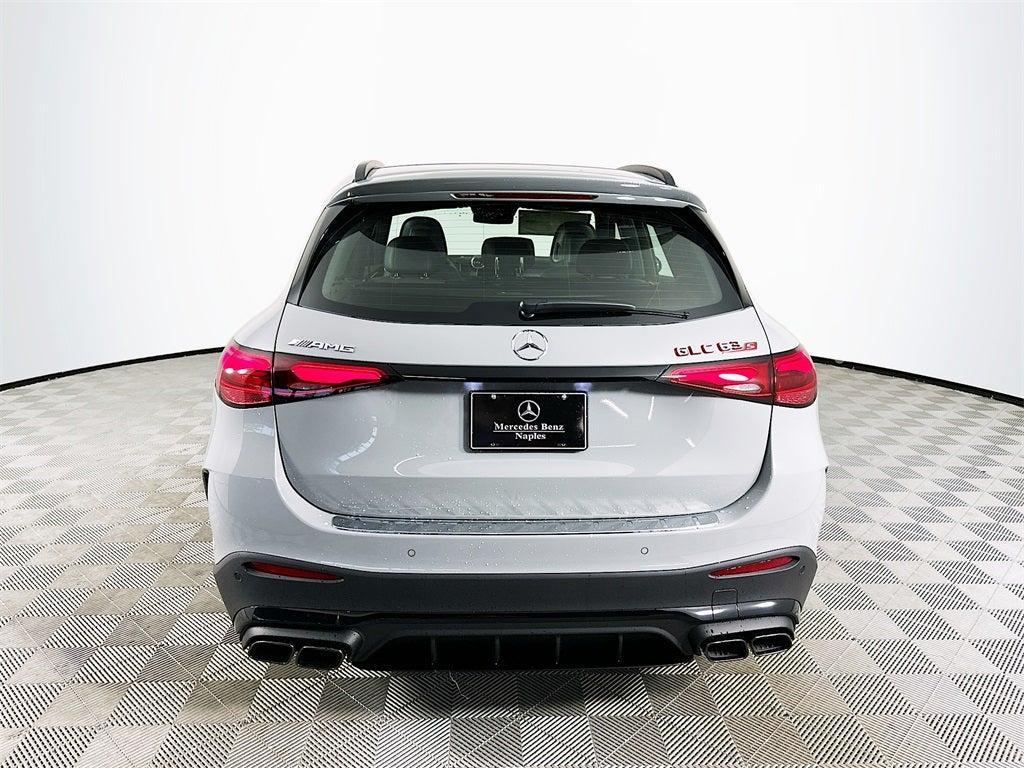 new 2025 Mercedes-Benz AMG GLC 63 car, priced at $99,370