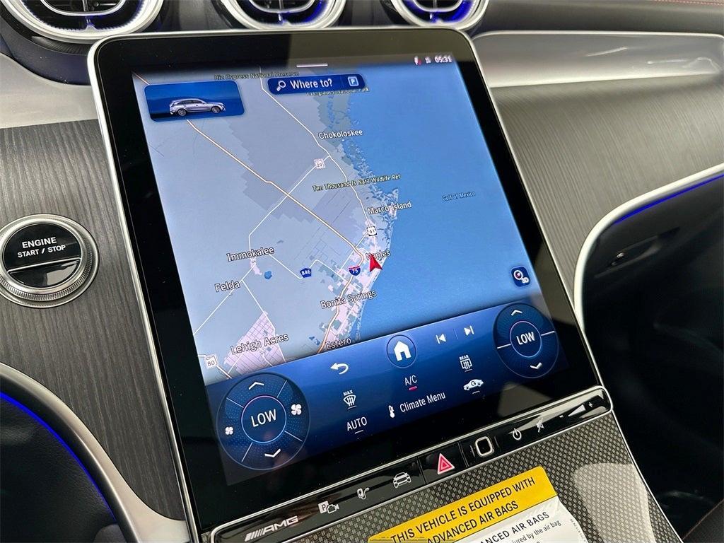 new 2025 Mercedes-Benz AMG GLC 63 car, priced at $99,370