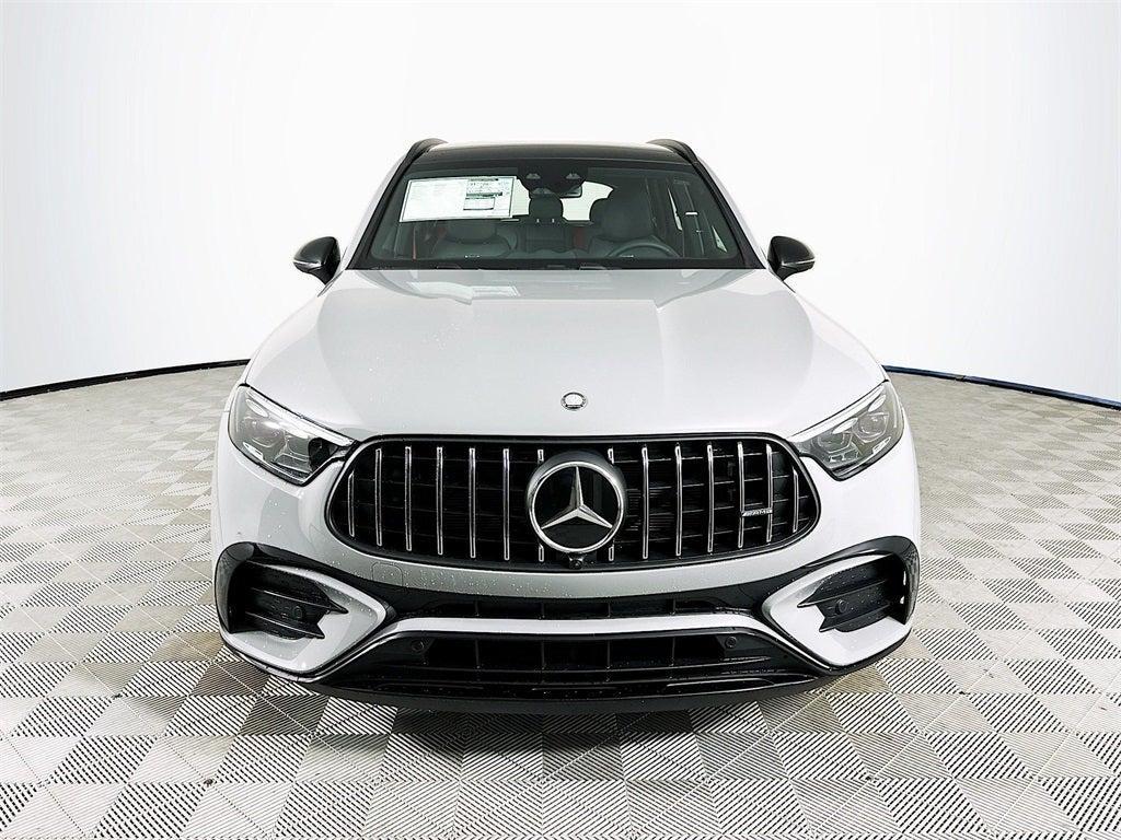 new 2025 Mercedes-Benz AMG GLC 63 car, priced at $99,370