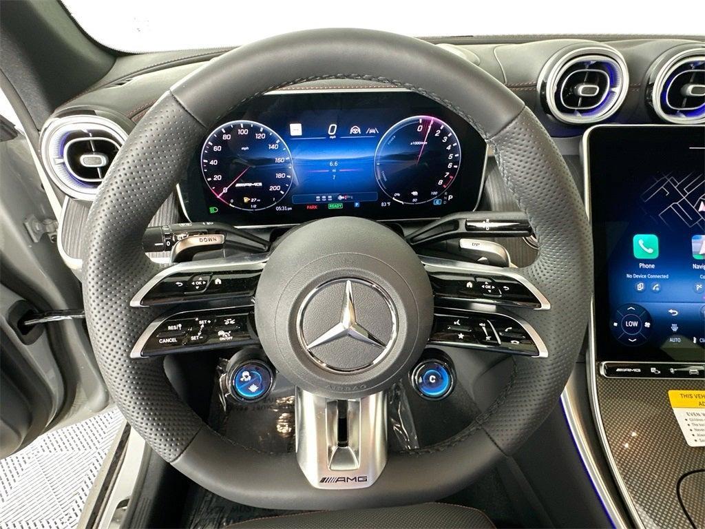 new 2025 Mercedes-Benz AMG GLC 63 car, priced at $99,370