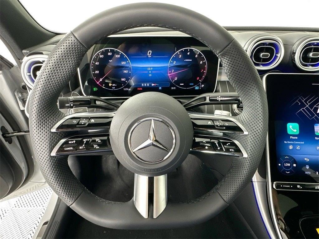 new 2025 Mercedes-Benz C-Class car, priced at $59,755