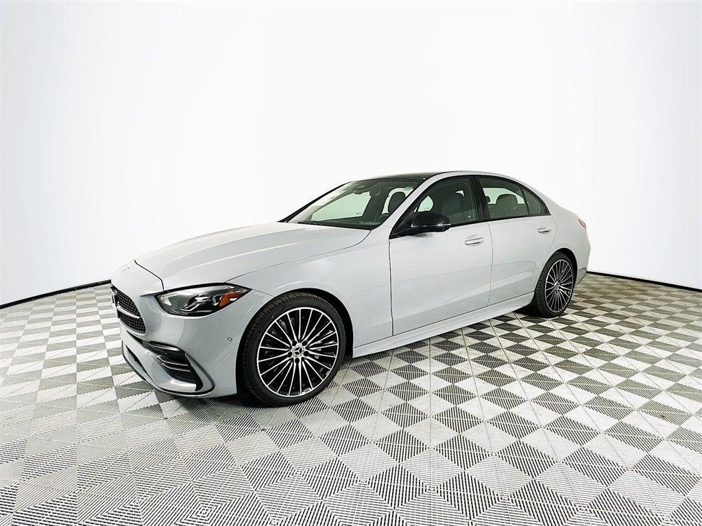 new 2025 Mercedes-Benz C-Class car, priced at $59,755