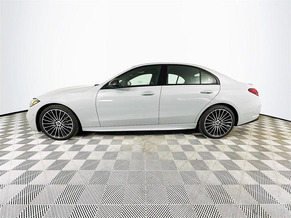 new 2025 Mercedes-Benz C-Class car, priced at $59,755