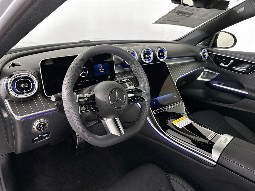 new 2025 Mercedes-Benz C-Class car, priced at $59,755