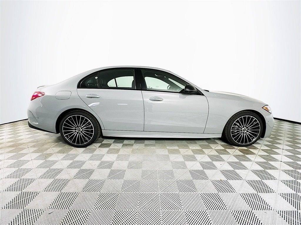 new 2025 Mercedes-Benz C-Class car, priced at $59,755