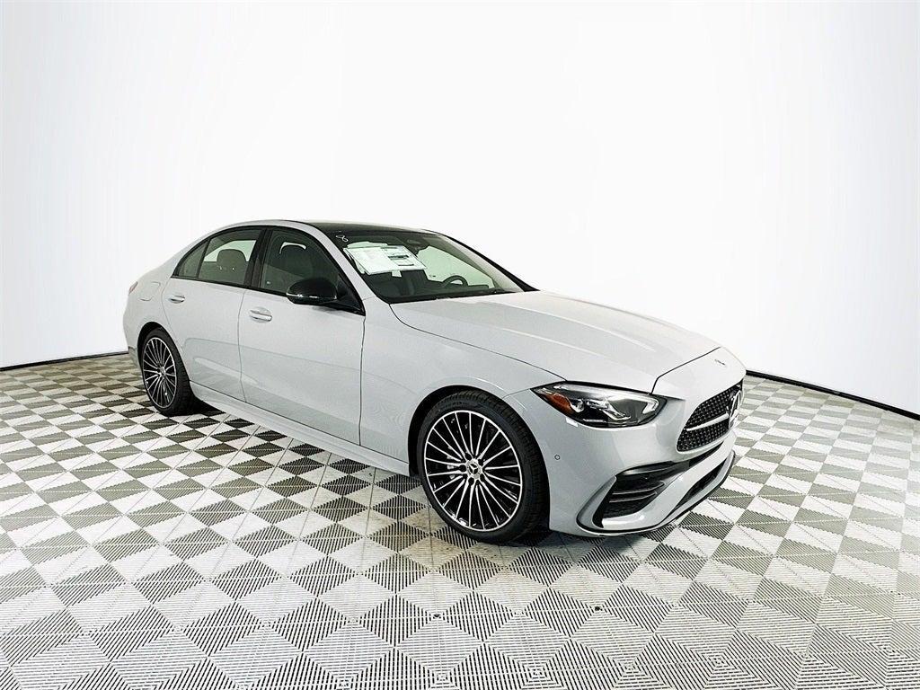 new 2025 Mercedes-Benz C-Class car, priced at $59,755