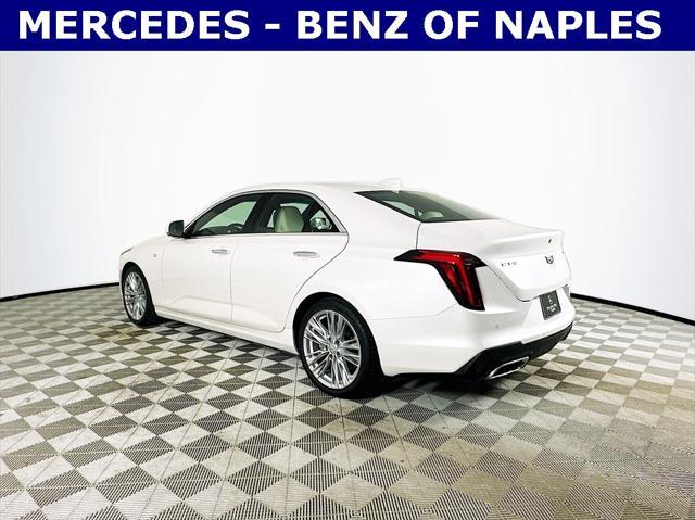 used 2021 Cadillac CT4 car, priced at $27,874