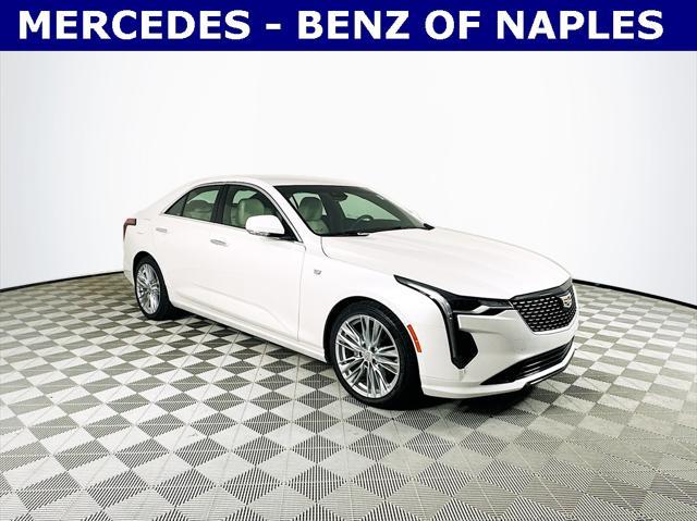 used 2021 Cadillac CT4 car, priced at $27,874