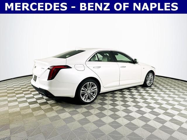 used 2021 Cadillac CT4 car, priced at $27,874