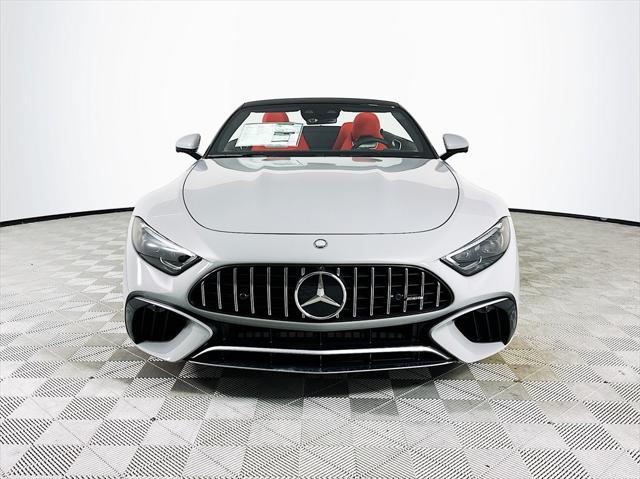 new 2024 Mercedes-Benz AMG SL 55 car, priced at $154,385