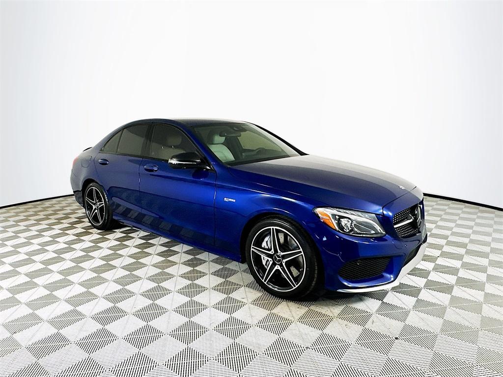 used 2017 Mercedes-Benz AMG C 43 car, priced at $23,495