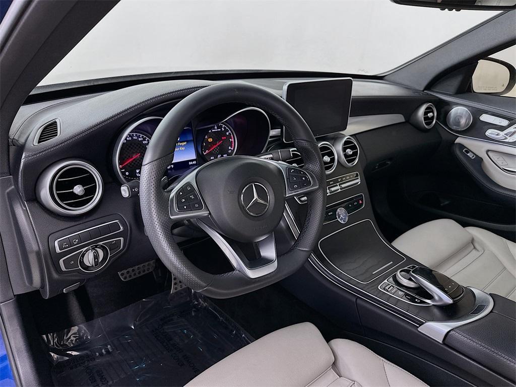 used 2017 Mercedes-Benz AMG C 43 car, priced at $23,495