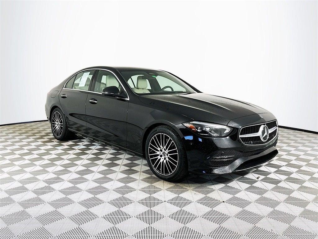 used 2022 Mercedes-Benz C-Class car, priced at $30,995