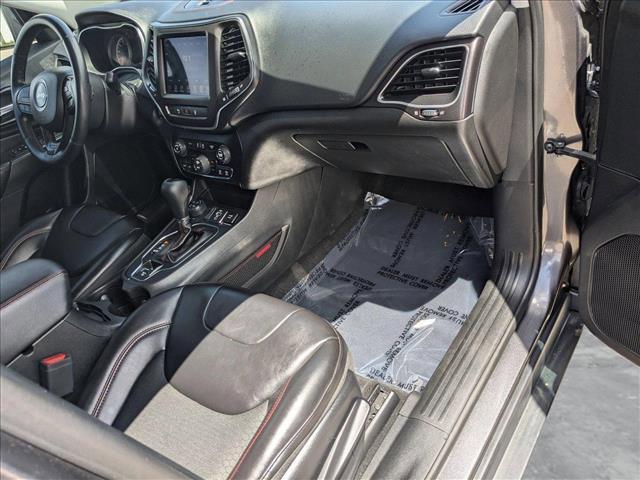 used 2021 Jeep Cherokee car, priced at $23,700