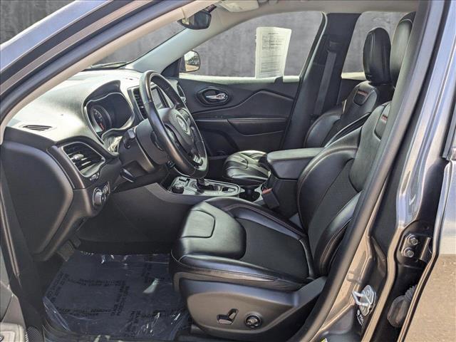 used 2021 Jeep Cherokee car, priced at $23,700