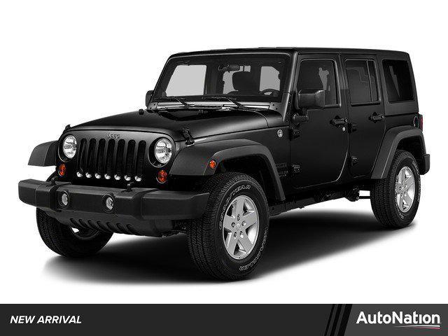 used 2016 Jeep Wrangler Unlimited car, priced at $18,658