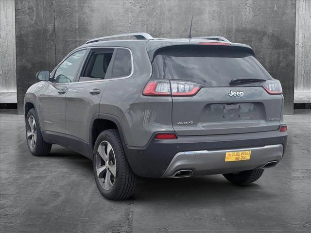 used 2021 Jeep Cherokee car, priced at $23,500