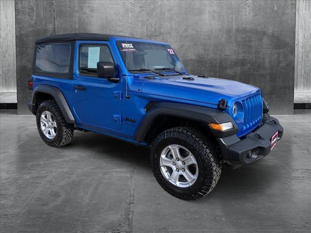 used 2022 Jeep Wrangler car, priced at $30,000