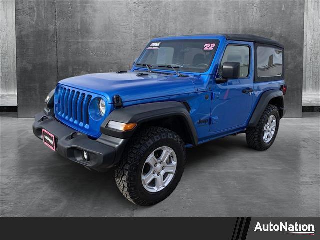 used 2022 Jeep Wrangler car, priced at $27,000