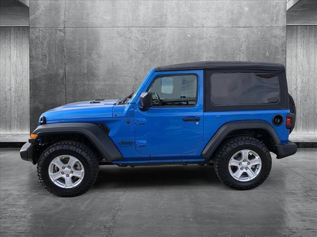 used 2022 Jeep Wrangler car, priced at $30,000