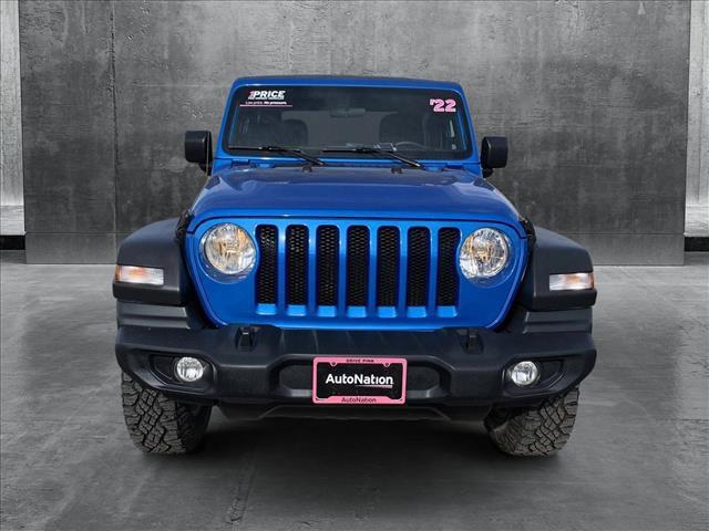 used 2022 Jeep Wrangler car, priced at $30,000